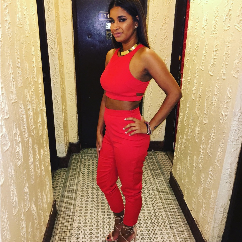 Red Co-Ord Set